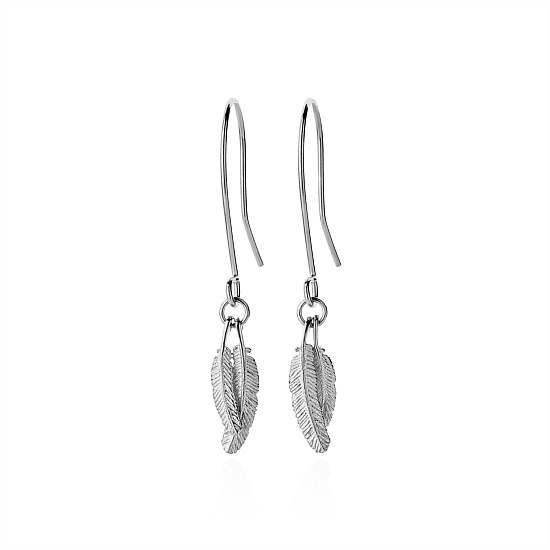 Mini Duo Miromiro Earrings Sterling Silver