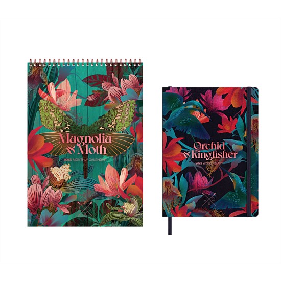 2024 Wall Calendar + Weekly Diary