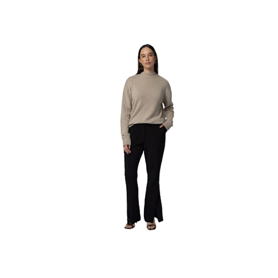 Mia Cashmere Jumper - Oatmeal