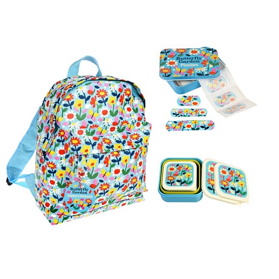Butterfly Garden Backpack & Lunchbox Bundle