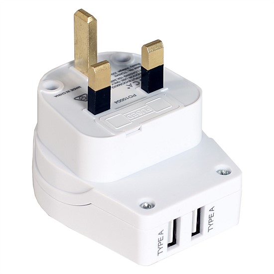 OB ADAPTOR WITH USB - UK/HK