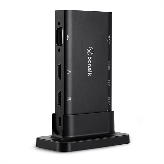 Desktop Series 9 in 1 USB-C Multiport Hub (Black)