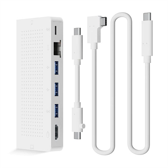 StayGo USB-C Multiport Hub (White)