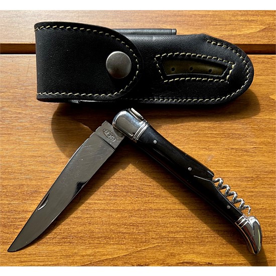 Pocket Knife + Leather Pouch Pocket Knife + Leather Pouch