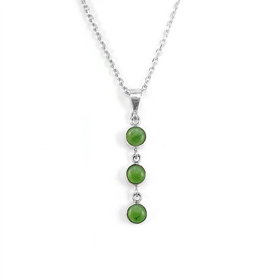 Pounamu 3 Muses Necklace