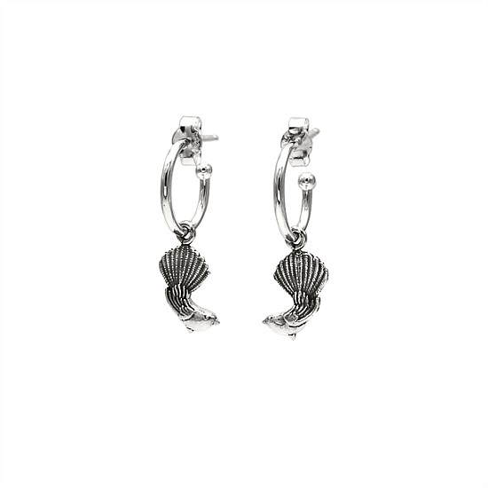 Fantails on Sleeper Earrings