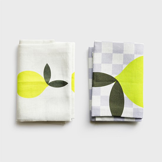 Lettuce Tea Towel Set Lettuce Tea Towel Set