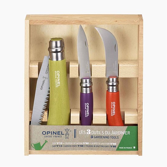 Garden Knife Trio - 3 Colours (with Box)