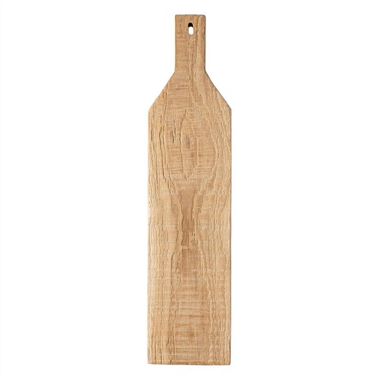 Plano Oak Wood Cutting/Serving Board with Handle