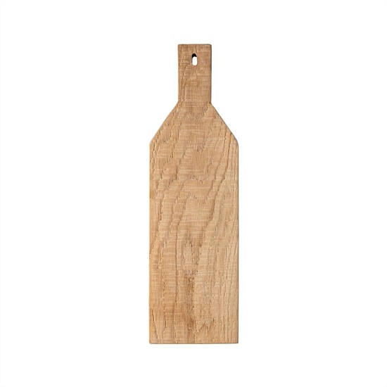 Plano Oak Wood Cutting/Serving Board with Handle