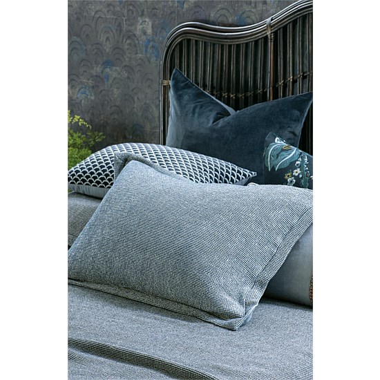 Sottobosco Indigo Pillowcase pair