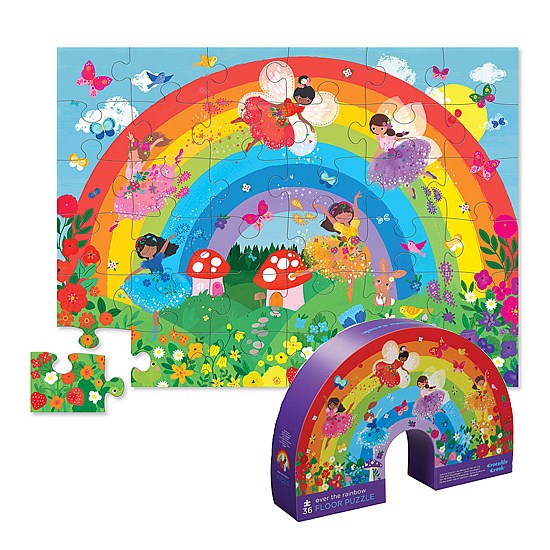 36pc Floor Puzzle Rainbow