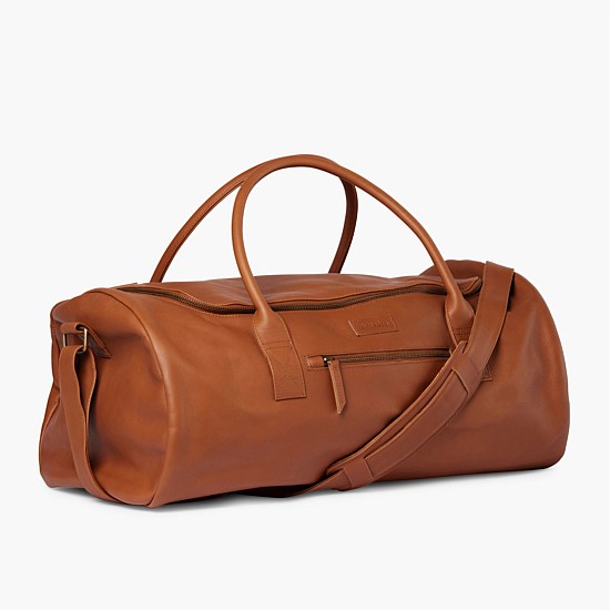 The Greenslade Duffle:  Large Leather Duffle Bag