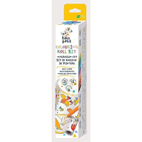 Colouring Roll Kit Dino World