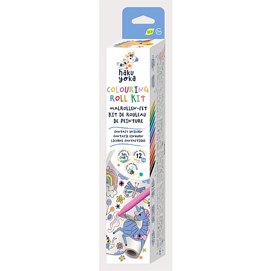 Colouring Roll Kit Fantasy Unicorn