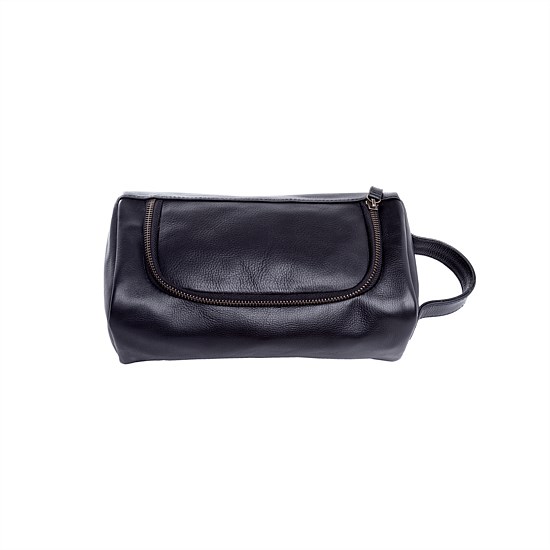 The Ralph: Men's Leather Toiletry Bag