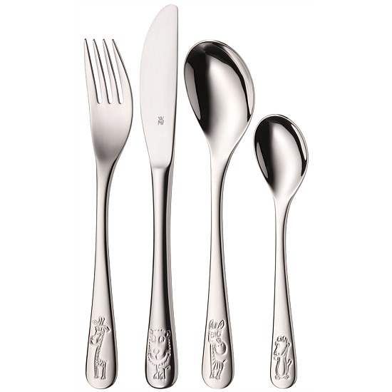 Childs Cutlery Set 4pce Safari