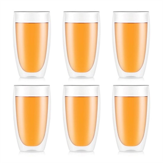 Pavina Double Wall 450ml 6 Piece Set