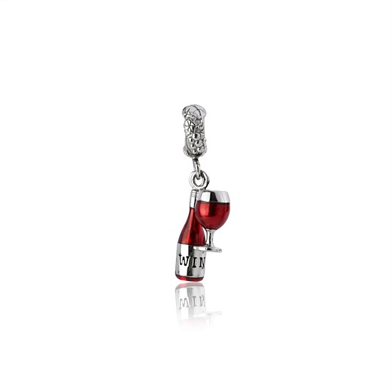 NZ Wine Pendant Charm