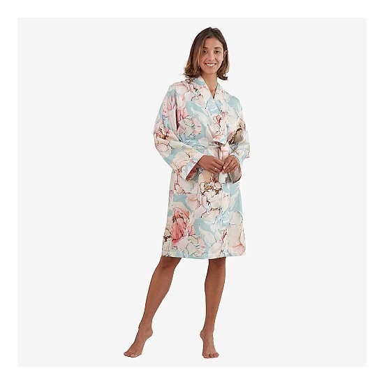 Peonies Robe