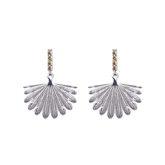 Rocksteady Fan Tail Midi Earrings Rocked in Spring