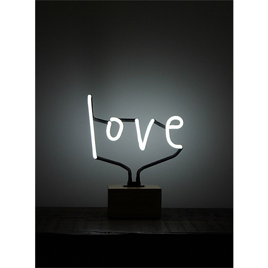 Somekind Neon 'Love' Wood