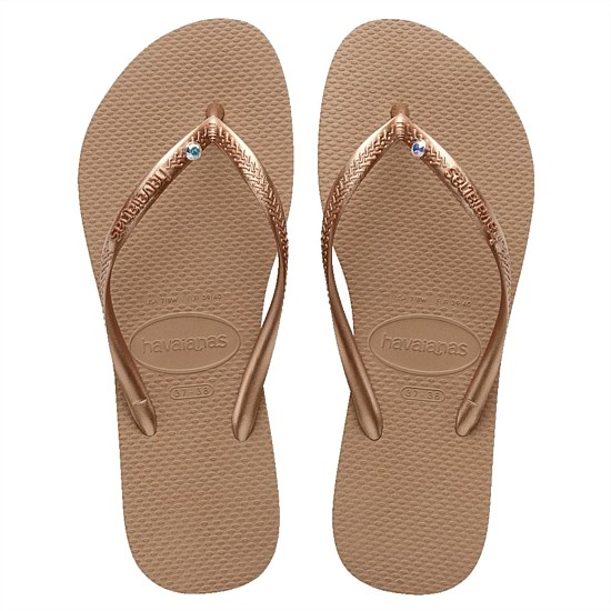 Slim SW II Crystal Flip Flops