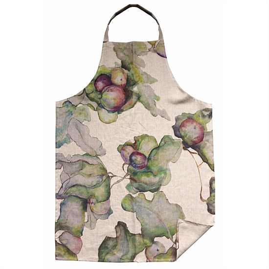 Ivy and Fig Linen Apron