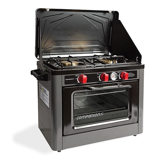 Outdoors & Sports Companion 2 Burner Stove/Oven Combo