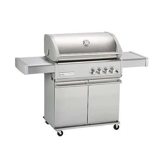 TCS4PL Crossray TROLLEY BBQ with 4x infrared burners (13MJ/each)