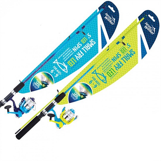 Jnr Small Fry Combo Led Flash 5Ft Spin - Kids Fishing Set
