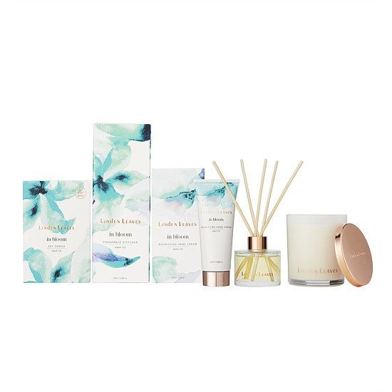 Aqua Lily Candle, Diffuser and Hand Cream Gift Collection