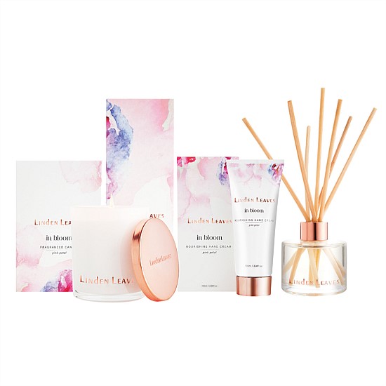 Pink Petal Candle, Diffuser and Hand Cream Gift Collection