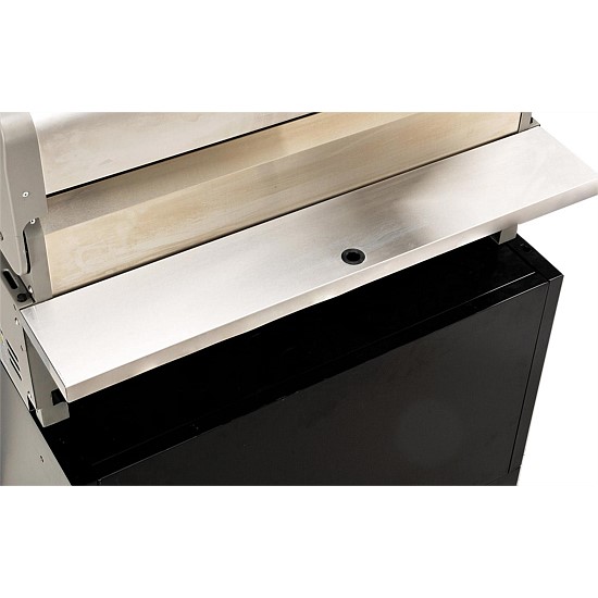 Crossray In-Built Kit for 4 Burner BBQ, includes SS Bracket and back cover panel