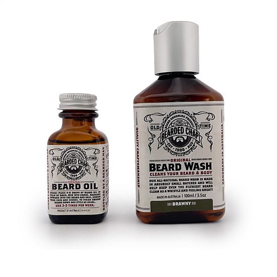 Luxe Duo Kit - Brawny - 1oz Oil &  3.5oz Wash