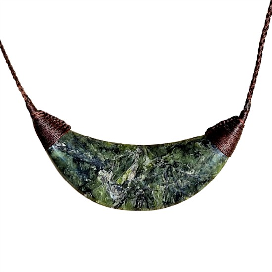 Crescent Breastplate Pounamu 