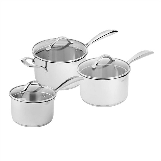 STS 3 Piece Saucepan Set