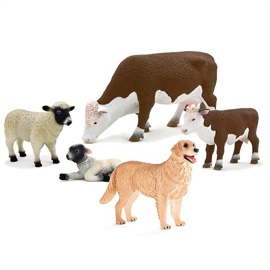 5-piece Farm Animal Set 5-piece Farm Animal Set