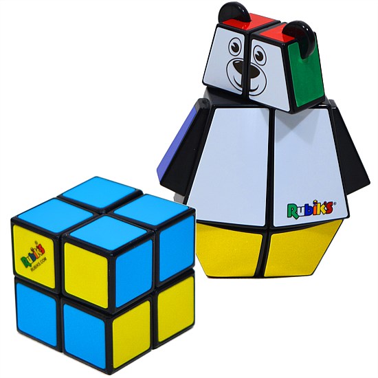 Junior Bear and 2x2 Cube