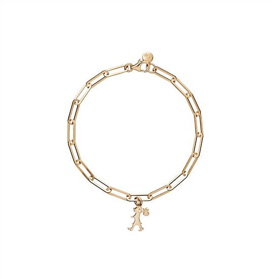 KWJ Runaway Charm Bracelet YG