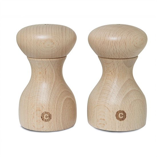 Lyon 10Cm 2Pc Set-Natural Beech