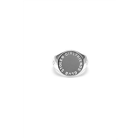 Text Logo Sovereign Ring