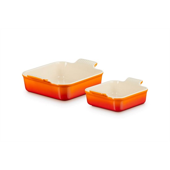 Heritage Deep Square Dish Set