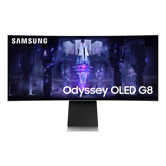 34" Odyssey OLED G8 Ultra-WQHD Curved Gaming Monitor