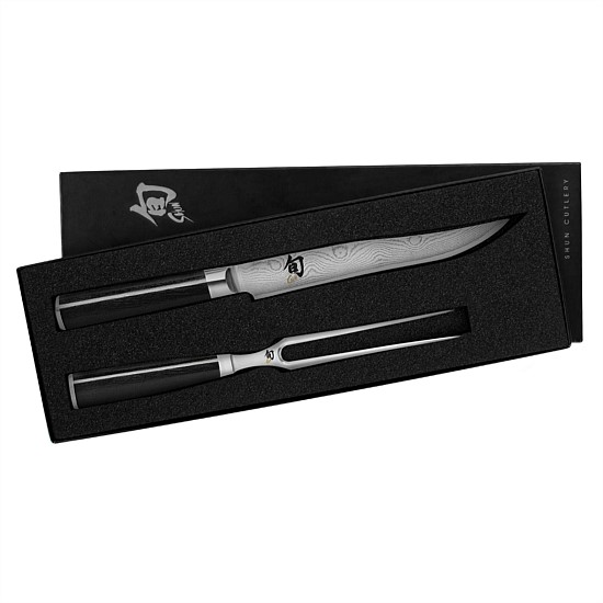 Shun Classic 2 Pce Carving Set Gift Box