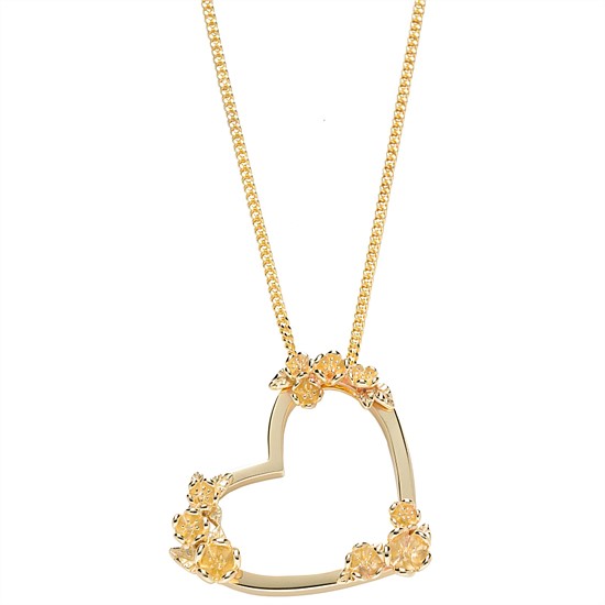 KWJ Botanical Heart Neck YG