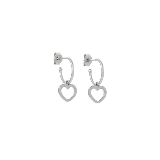 KWJ Mini Heart Hoop Ear YG