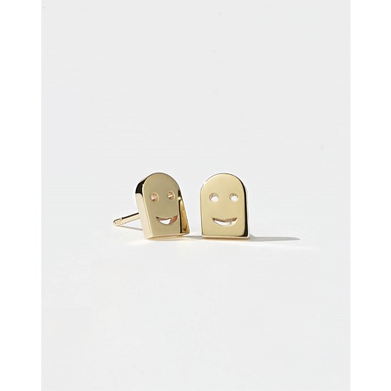 Nell Headstone Stud Earrings 9Y