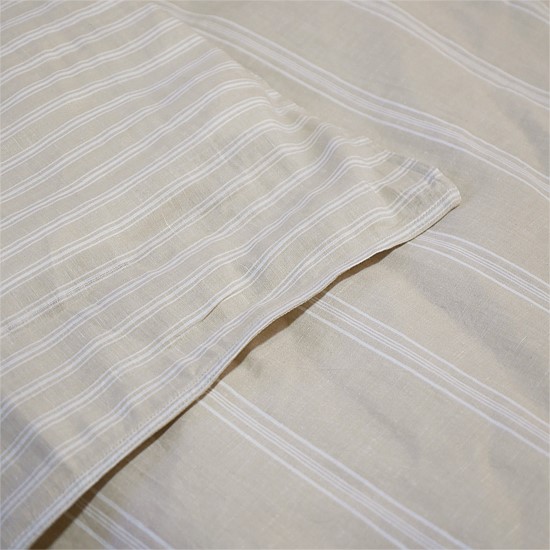 Provence Off White/Natural Standard Pillowcases
