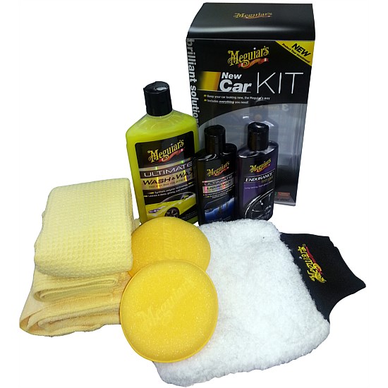 Meguiar Brilliant Solutions New Car Kit-Boxed